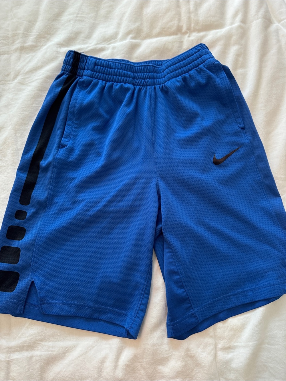 BUNDLE- Nike Dry-Fit Elite Youth XL Shorts  - White, Blue, Gray, Red, Black - Picture 2 of 12